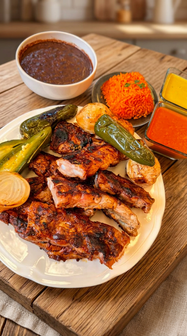Costillas jugosas en Puerto Escondido
