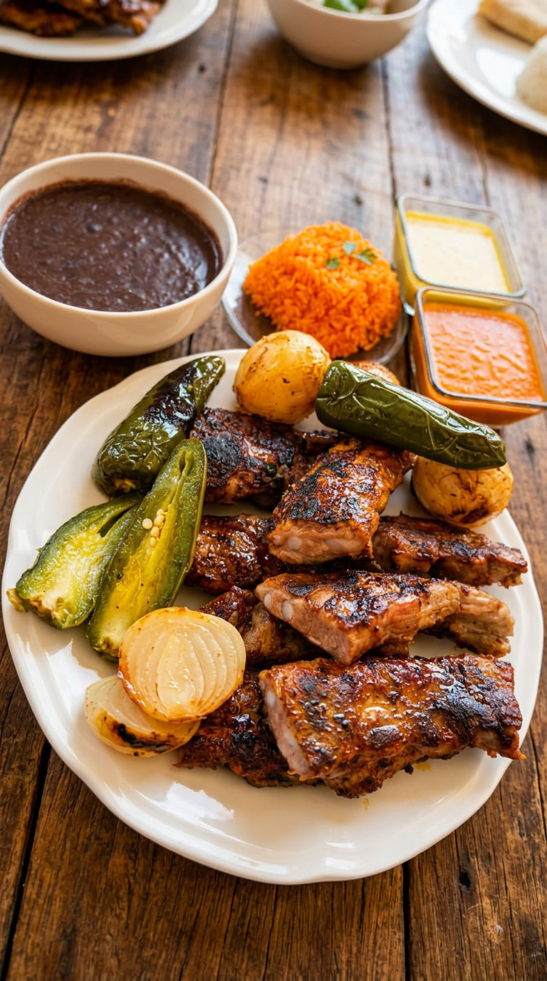 Costillas jugosas en Puerto Escondido